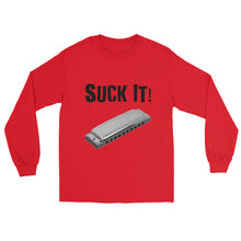 Load image into Gallery viewer, Suck It! Harmonica- Unisex Long Sleeve
