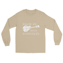 Load image into Gallery viewer, Stand by your Mandolin in White- Unisex Long Sleeve
