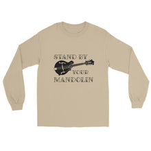 Load image into Gallery viewer, Stand by your Mandolin in Black- Unisex Long Sleeve
