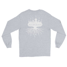 Load image into Gallery viewer, Bluegrass Roots in White w/ Plain Front- Unisex Long Sleeve
