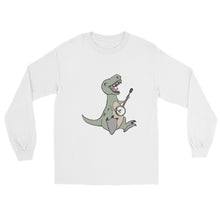Load image into Gallery viewer, T-Rex Plays Banjo- Unisex Long Sleeve
