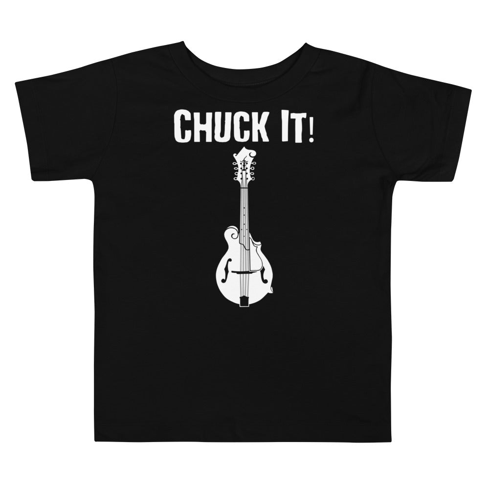 Chuck It! Mandolin in White- Toddler Short Sleeve