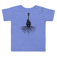 Load image into Gallery viewer, Mandolin Roots in Black- Toddler Short Sleeve
