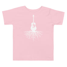 Load image into Gallery viewer, Guitar Roots in White Toddler Short Sleeve
