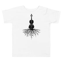 Load image into Gallery viewer, Fiddle Roots in Black- Toddler Short Sleeve
