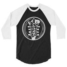 Load image into Gallery viewer, 8 String Machine in White- Unisex 3/4 Sleeve
