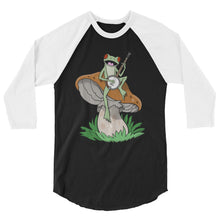 Load image into Gallery viewer, Frog Plays Banjo- Unisex 3/4 Sleeve
