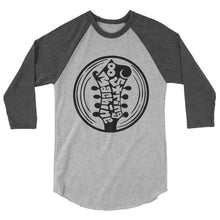 Load image into Gallery viewer, 8 String Machine in Black- Unisex 3/4 Sleeve
