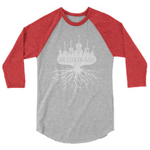 Load image into Gallery viewer, Bluegrass Roots in White- Unisex 3/4 Sleeve
