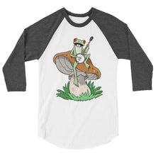 Load image into Gallery viewer, Frog Plays Banjo- Unisex 3/4 Sleeve
