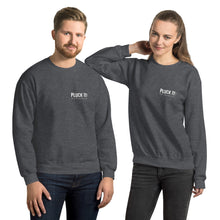Load image into Gallery viewer, Upright Bass Roots in White- Unisex Sweatshirt
