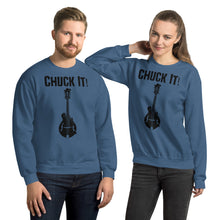 Load image into Gallery viewer, Chuck It! Mandolin in Black- Unisex Sweatshirt
