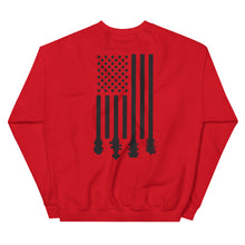 Load image into Gallery viewer, Bluegrass Flag Stocks in Black- Unisex Sweatshirt

