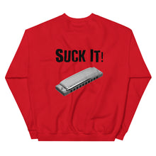 Load image into Gallery viewer, Suck It! Harmonica- Unisex Sweatshirt
