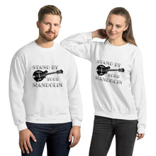 Load image into Gallery viewer, Stand by your Mandolin in Black- Unisex Sweatshirt
