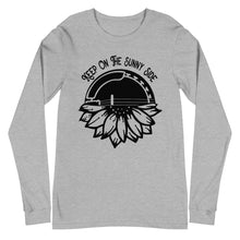 Load image into Gallery viewer, Sunny Side Banjo in Black- Unisex Long Sleeve Tee

