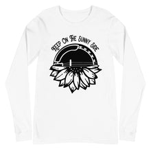 Load image into Gallery viewer, Sunny Side Banjo in Black- Unisex Long Sleeve Tee
