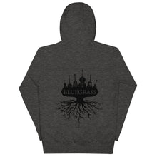 Load image into Gallery viewer, Bluegrass Roots in Black- Unisex Hoodie
