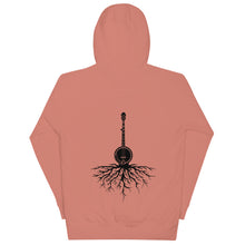 Load image into Gallery viewer, Banjo Roots in Black- Unisex Hoodie
