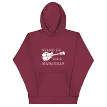 Load image into Gallery viewer, Stand by your Mandolin in White- Unisex Hoodie
