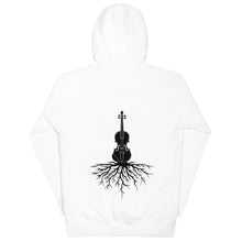 Load image into Gallery viewer, Fiddle Roots in Black- Unisex Hoodie
