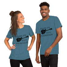 Load image into Gallery viewer, Stand by your Mandolin in Black- Unisex Short Sleeve
