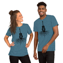 Load image into Gallery viewer, Dobro Roots in Black- Unisex Short Sleeve
