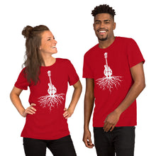 Load image into Gallery viewer, Mandolin Roots in White- Unisex Short Sleeve
