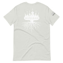 Load image into Gallery viewer, Bluegrass Roots in White w/ Plain Front- Unisex Short Sleeve
