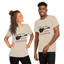 Load image into Gallery viewer, Stand by your Mandolin in Black- Unisex Short Sleeve
