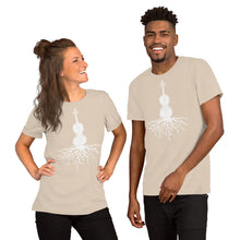 Load image into Gallery viewer, Fiddle Roots in White- Unisex Short Sleeve
