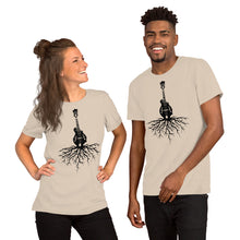 Load image into Gallery viewer, Mandolin Roots in Black- Unisex Short Sleeve
