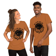 Load image into Gallery viewer, Keep on the Sunny Side in Black- Unisex Short Sleeve
