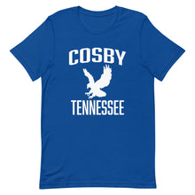 Load image into Gallery viewer, Cosby Tennessee Bluegrass Design in White- Unisex Short Sleeve
