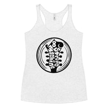 Load image into Gallery viewer, 8 String Machine in Blank- Women&#39;s Racerback Tank
