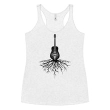 Load image into Gallery viewer, Dobro Roots in Blank- Women&#39;s Racerback Tank
