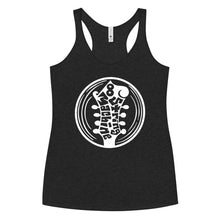 Load image into Gallery viewer, 8 String Machine in White- Women&#39;s Racerback Tank
