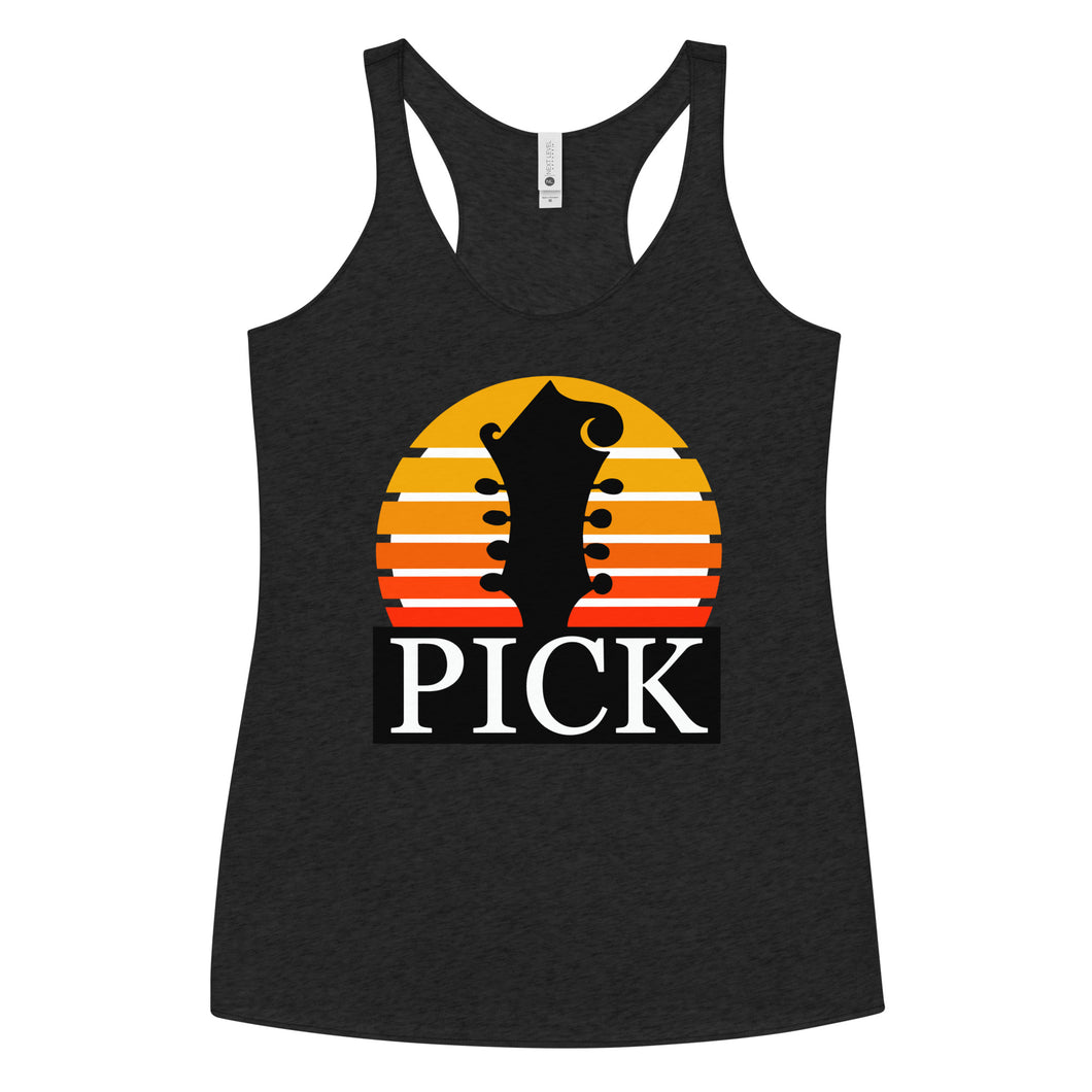 PICK Mandolin- Women's Racerback Tank