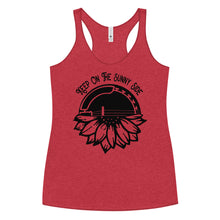 Load image into Gallery viewer, Keep on the Sunny Side in Blank- Women&#39;s Racerback Tank
