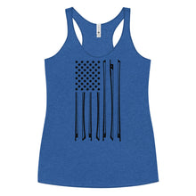 Load image into Gallery viewer, Bow Flag in Blank- Women&#39;s Racerback Tank
