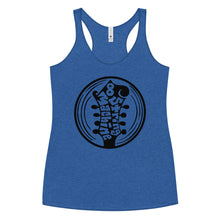 Load image into Gallery viewer, 8 String Machine in Blank- Women&#39;s Racerback Tank
