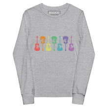 Load image into Gallery viewer, Colorful Guitars- Youth Long Sleeve
