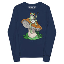 Load image into Gallery viewer, Frog Plays Banjo- Youth Long Sleeve
