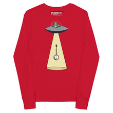 Load image into Gallery viewer, Alien Abducts Banjo- Youth Long Sleeve
