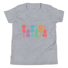 Load image into Gallery viewer, Colorful Fiddles- Youth Short Sleeve
