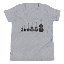 Load image into Gallery viewer, Bluegrass Instruments in Black- Youth Short Sleeve
