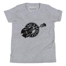 Load image into Gallery viewer, Not a Ukulele in Black- Youth Short Sleeve
