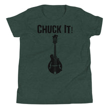 Load image into Gallery viewer, Chuck It! Banjo in Black- Youth Short Sleeve
