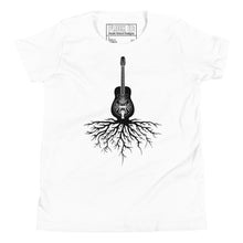 Load image into Gallery viewer, Dobro Roots in Black- Youth Short Sleeve
